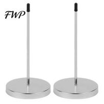 Receipt Hook for Office Metal Holder Spike, Desktop Clip Nail Tool, Durable Check Retail Organizer Restaurants Offices Paper Notes And Memos Bill Fork 2pcs sidabras