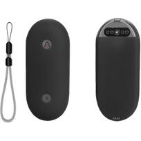 for PLAUD NotePin AI/NotePin S Voice Recorder Silicone Case,Soft Skin Silicone Full Protective Case,Drop-Proof,Shock-Proof,Dust-Proof-Black gray