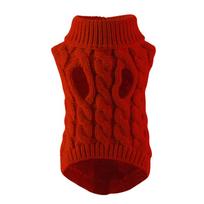 Classic Solid Chihuahua Puppy Dog Sweater for Small Dogs Winter Warm Pet Clothes Yorkshire Schnauzer Pullovers Disfraz De Perro XL-suit 5-6.5kg brown