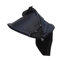 Kūdikio vežimėlio apsauga nuo saulės, stogelis, priekinis stiklas 2,2 cm vidinio skersmens vamzdeliams, atspari vandeniui, lauko Detachable Top black