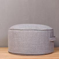 40x20cm Apvalus Didelio Stiprumo Kempinės Sėdynės Pagalvėlė Tatami Nuimama Plaunama Biuro Meditacijos Joga Apvalus Kilimėlis Šiltos Sėdynės Pagalvėlės 40x40x20cm pilka