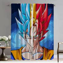 Užtamsinančios užuolaidos Kamera Dragon Ball užuolaidos Vaikų kambarys Helovino dekoracija Tamsinanti užuolaida miegamojo pertvarai Užuolaida W50xH70cmx2pcs-CL