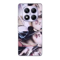 Case - Xiaomi - Redmi Note 14 Pro 5G - Black - Blackpink Group - Soft juoda