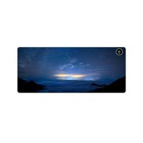 Large Cartoon Heated Mouse Pad - Warm Desk and Hand Warmer for Office and Homework 60x36 Triple Timer blue