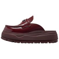 Air Jordan Mules Tamsiai Raudonos Spalvos Moteriški Kedai Bordo-Crush Metallic-Sidabriniai HJ4292-600 38 black