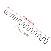 Pakeičiamos sofos kėdės spyruoklės, Baldų spyruoklė su spaustukais, 45cm 50cm 60cm 65cm 70cm Ilgio Spyruoklinė techninė įranga 50cm