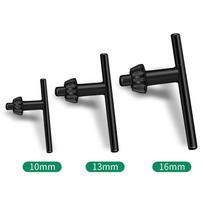 Compact And Lightweight 3PCS Wrench Set Drill Chuck Wrench gray