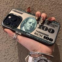 USD Dolerio Populiaraus Dizaino PC Dėklas iPhone 15 16E 16 11 14 13 12 Pro Max XS X XR Plus 8 7 SE 2020 Atsparus Smūgiams Matinis Kietas Dangtelis iPhone 14