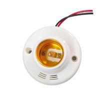 360° Smart Led Bulb E27 Plug Radar Motion Sensor 220V Light Bulb Holder 3-8m Sensing Distance LED Bulb Lamp Holder Auto On/Off Socket Adapter E27 Voice-controlled mode