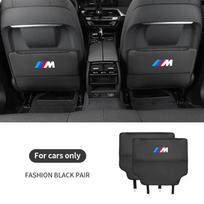 Automobilio sėdynės atlošo apsauga nuo spyrių galinės sėdynės daiktadėžė BMW M X1 X3 X4 X5 E36 E39 E46 E60 E53 E70 E90 E91 E92 F10 F20 F30 juoda