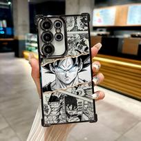 Manga Dragons Balls Dėklas Galaxy S26Ultra Telefonui DBZ Samsung S26 S25 S24 S23 S21 Ultra S20 FE S25 Plus 5G Minkštas Dangtelis Galaxy S26