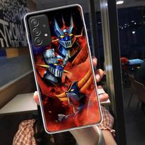 G-Goldorak UFO Robotas Telefono dėklas Samsung A15 A25 A35 A55 A16 A26 A36 A56 Galaxy A12 A22 A32 A52S A05S A02S A72 A42 A6 A7 A8 A Samsung A8 2018 gray