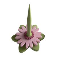 Gerbera verpalų suktukas 3D spausdintas Monstera verpalų laikiklis vyniojimo įrankis be susipainiojimo verpalų dozatorius mezgimo ir nėrimo mėgėjams A gray