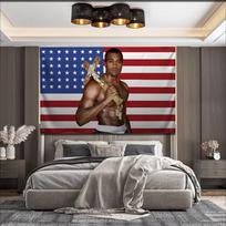 Kanye West YE Juokinga Vėliava Plokštus Spaudinys Universalus Miegamojo, Šventės, Svetainės, Balkono, Lauko Sienų Dekoro Vėliava 150x100cm(60x40in)