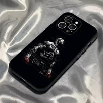 M-Mike'o Tysono boksininko telefono dėklas, skirtas iPhone 16,15,14,13,12,11,Pro,Max,Plus,X,XS,SE4,E,Mini,Minkštas juodas dėklas iPhone14Plus