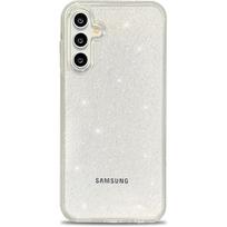 Blizgantis dėklas Samsung Galaxy S2 Edge S24 FE S23 Ultra S22 Plus S21 S20 A6 G A A36 A26 A16 A06 A3 A2 A1 A14 A34 Galaxy S25 Ultra white