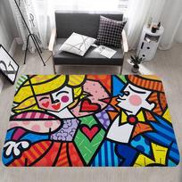 Britto greitai džiūstanti indų durų kilimėlis, skalbiamas, neslystantis, svetainės sofos kėdžių zonos kilimėlis, virtuvės durų kilimėlis, plotinis kilimas 100cm x 150cm