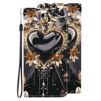 Capa A15 dėklas Samsung Galaxy A15 SM-A155F, animacinis odinis dėklas Samsung Galaxy A15 A 15, telefono dėklas Piniginė Knygos dangtelis Galaxy A15