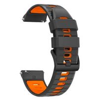 Skirta Xiaomi Watch S4/S3/S2/S1 Pro Active/2 Pro apyrankei 22mm silikoninė juosta MI Watch color2 apyrankės keitimui Riešinė Correa 1pecs 22MM black