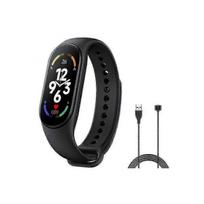 (juodas) Mi Band 7 Išmanioji apyrankė Laikrodis Fitneso sekiklis Sportinė išmanioji apyrankė Kraujospūdžio monitorius Apyrankė Išmanioji apyrankė Atnaujinta versija(FPL16) red