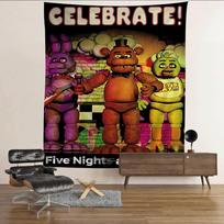 Žaidimo F-Fnaf Anime Pasidaryk pats Sieninė gobelenas Svetainei Namams Bendrabučio Dekoras Sienos meno Dekoras 50x90cm