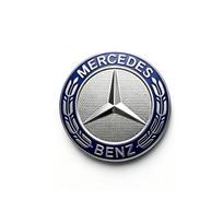 1 vnt. 52 mm automobilio vairo stebulės lipdukas Affalterbach medis AMG ženklelis Pakeičiamas logotipas Mercedes Benz visų serijų automobilių aksesuarams Blue gray