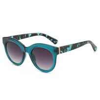 Retro Cat Eye Sunglasses Women Fashion Gradient Lens Sun Glasses Female Vintage Luxury Brand Designer Shades mėlyna