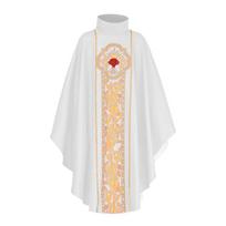 Bažnyčios kostiumas Kunigo apsiaustas Kryžiaus rašto chalatas Suknelė Religijos ministras Dvasininkija Vyriškas chalatas Apsiaustas Suknelė Suaugusiems XXXL geltona