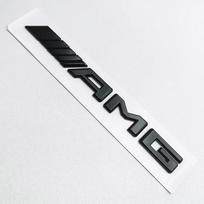 1 vnt. 3D ABS Juodas Logotipas AMG Emblema Raidės Bagažinės Ženklelis Mercedes Benz W204 W205 W176 W177 W212 W213 AMG Lipdukas Aksesuarai AK2 gray