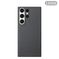 Skirta Samsung S24 Ultra/ S24+/S24 Anglies Pluošto Dėklas Aramido Pluošto Kevlaro Audinys Plonas Kietas Dangtelis Magnetinis Juodas Plonas Lengvas Raudonas 600D Carbon Fiber&Galaxy S24