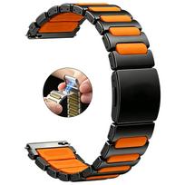22mm Watchband Silicone Titanium Band for Huawei Ultimate GT 7 Pro Runner 2 Bracelet Strap for Amazfit Balance 3 Cheetah 2 Ultra 22mm black