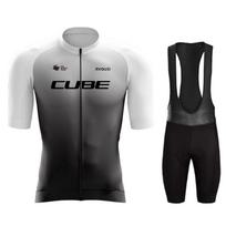 Rvouei Cube Team Greitai džiūstanti dviratininko marškinėlių ir šortų komplektas Vasariniai drabužiai MTB dviračio uniforma Maillot Ropa Ciclismo Hombre Dviračio kostiumas L