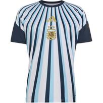 Adidas Argentinos nacionalinės komandos futbolo marškinėliai Vyriški Balti Apvalia Kaklo Vidutinio Stiliaus JY9530 XL balta
