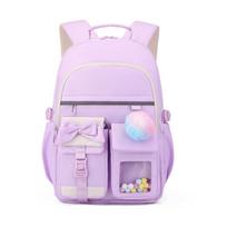 3pcs Elementary School Student Backpack Set Lunch Bag Kids Pencil Bag Middle High Bow School Bags For Girls Teenager Travel Book