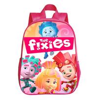 Kids Backpack The Fixies Print Children School Backpack For Preschool Girls Lightweight Schoolbag Kids Kindergarten Book Bags