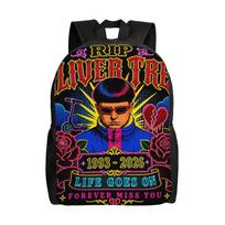 Oliver Tree Rest In Peace 1993 to 2026 Memorial Teenage Backpack with Pocket High School Daypack Laptop Computer Shoulder Bag One Size