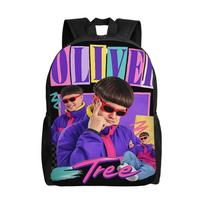 Oliver Tree Rest In Peace 1993 to 2026 Memorial Teenage Backpack with Pocket High School Daypack Laptop Computer Shoulder Bag One Size