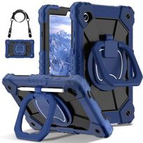 Compatible with 2025 Samsung A11 8.7-inch 360°Rotating tablet protective case A98.7 stand IPAD anti-drop cover TadA118.7X110/X115/X117(2 gray