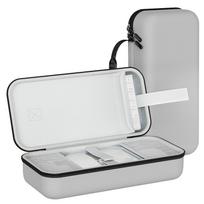 Mac Mini M4/M4 Pro kelioninis dėklas, M4 Pro lusto/M4 lusto apsauginis dėklas, Stalinių kompiuterių kelioninis organizatorius gray