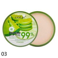 Aloe Vera pudra, sausainių pudra, drėkinamoji maskavimo priemonė makiažo aliejaus kontrolės pagrindas 03