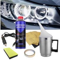 Žibintų poliravimo rinkinys Automobilio žibintų atnaujintojas Šviesos atstatymas Valyti automobilį 300 ml Poliravimo dėmės Žibintų atnaujinimo rinkinys Germany gray