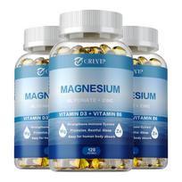 Magnesium Glycinate with Zinc, Vitamin D3 & B6 120 Softgels — Mineral Support, Immune Support, Daily Wellness 120*3