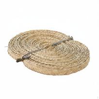 Palmių lapų pynė Rankų darbo šiaudinė skrybėlė Atspari dilimui žolių pynimo juosta amatininkams, „pasidaryk pats“ 2CM X 50M beige