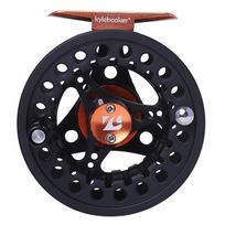 Kylebooker FR01 didelė pavėsinė muselinės žvejybos ritė (3/4wt 5/6wt 7/8wt) 3/4 weight juoda