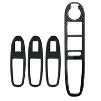 Durų lango valdymo skydelio apdailos rėmas raudonas anglies pluošto automobilio lipdukai, skirti 2004–2011 m. Alfa Romeo 159 interjerui For RHD 9