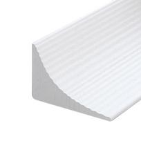 Vandens barjeras Curbless dušai Silikoninis Atsparus vandeniui 100cm white