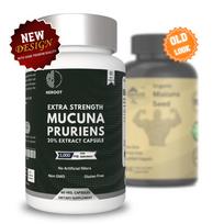 Carbamide Forte Mucuna Pruriens 1000mg Kapsulės | Nuotaikos ir Streso Palaikymas Pack=120 Capsules