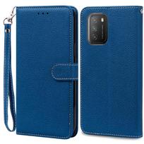 POCOM3 POCO M3 Dėklas Retro Piniginės Odinis Atverčiamas Dėklas Xiaomi Mi Poco M3 Pro Dėklas M3Pro 5G Telefono Dangtelis Coque Fundas Capa POCO M3 blue