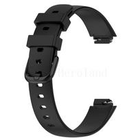 Apyrankė Fitbit inspire 3 veiklos sekikliui išmaniajam laikrodžiui apyrankė silikoninė sportinė apyrankė aksesuarai + 3D plėvelė nauja S   Size juoda