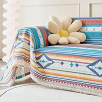 Nordic Style Universalus sofos antklodė Neslystantis užvalkalas Pilnai uždengtas gabalai Užvalkalas sofa pagalvėlė Smėlis Four Seasons Universalus Plaunamas mašina 180*150cm